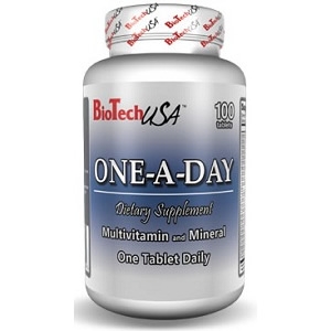 Biotech One A Day Multivitamin ve Mineral
